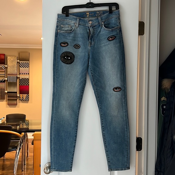 7 For All Mankind Denim - 7 FOR ALL MANKIND EYE JEANS